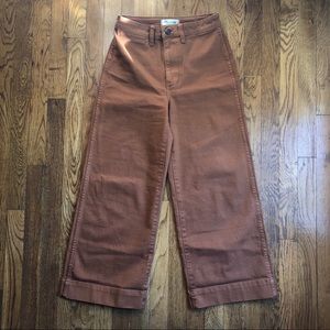 Madewell Emmett Wide-Leg Crop Pants